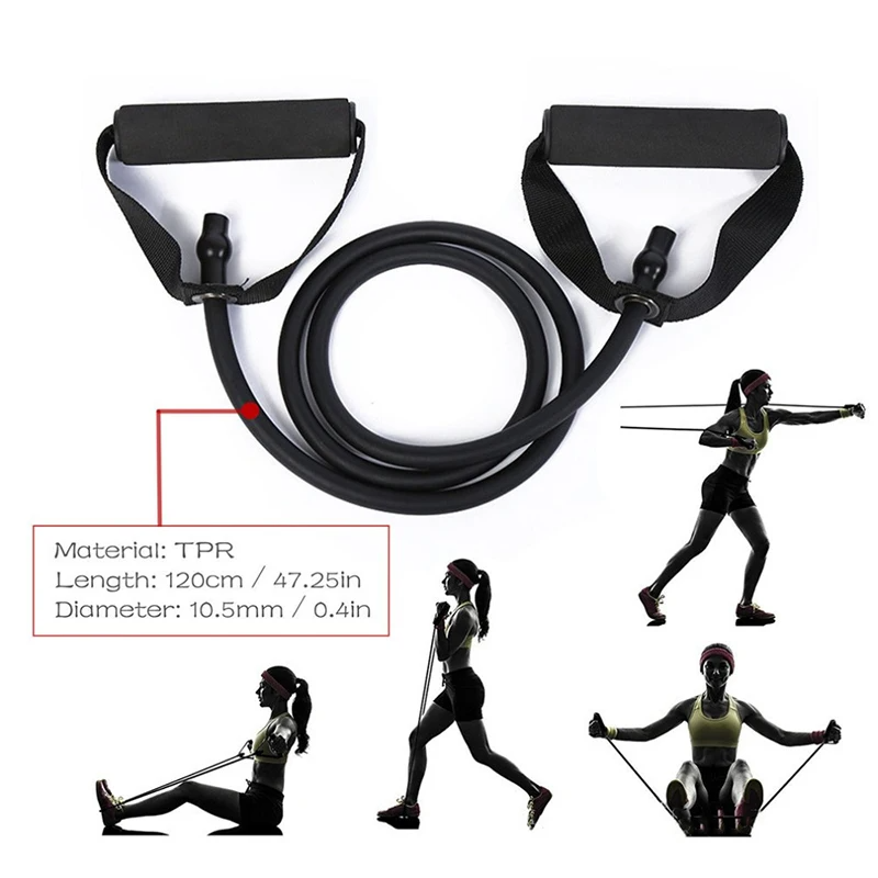 Resistance Bands With Handles, Exercise Bands, Workout Bands With Handles For Men Women, Strength Training Equipment At Home - Image 5