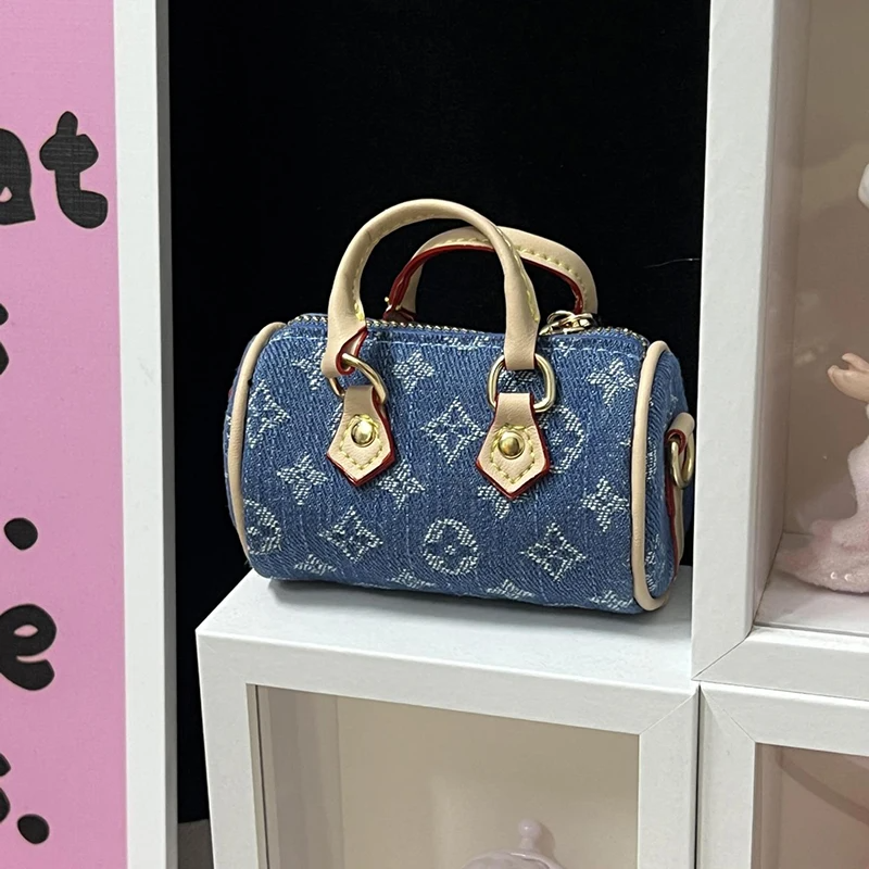 Mini Old Flower Pillow Bag Coin Wallet Headphone Bag Airpods 4 Pro 2 3 universal Car Key Bag Can hold other small items - Image 5