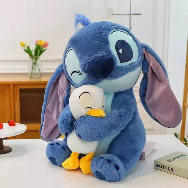 Disney Plush Doll Stitch Lilo Doll Cute Duck Stitch Plush Stuffed Toy - Image 2