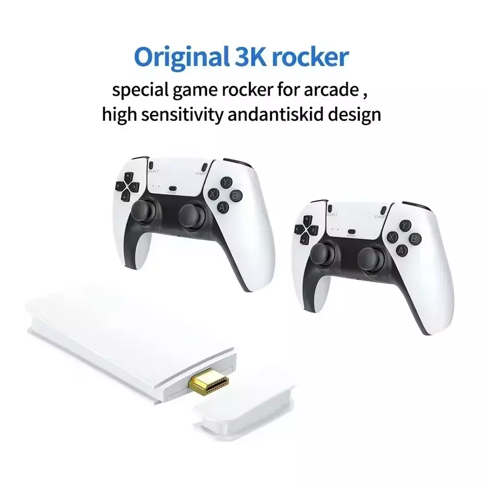 Video Game Console Retro 20000+ Games TV Stick 64G 4K HDMI 2Wireless Controller - Image 2