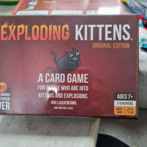 Asmodee Exploding Kittens Card Game - 2-5 Players New Sealed Free P&P